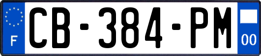 CB-384-PM