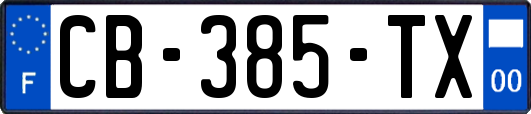 CB-385-TX