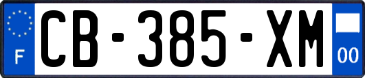 CB-385-XM