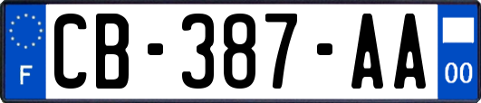 CB-387-AA