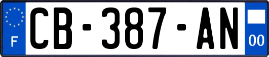 CB-387-AN