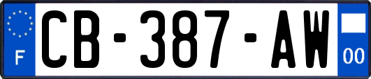 CB-387-AW