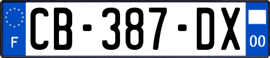 CB-387-DX