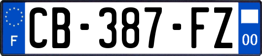 CB-387-FZ