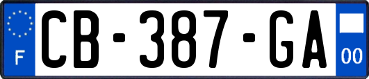 CB-387-GA