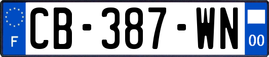 CB-387-WN