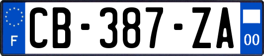 CB-387-ZA