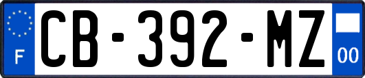 CB-392-MZ