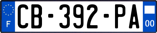 CB-392-PA