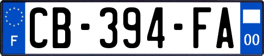 CB-394-FA