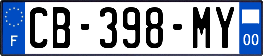 CB-398-MY