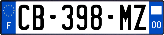 CB-398-MZ