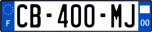 CB-400-MJ
