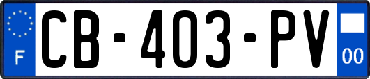 CB-403-PV