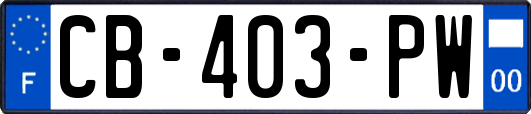 CB-403-PW