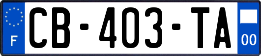 CB-403-TA