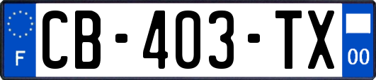 CB-403-TX