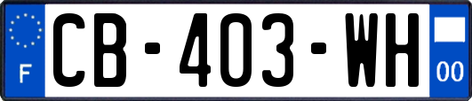 CB-403-WH