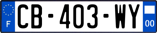 CB-403-WY