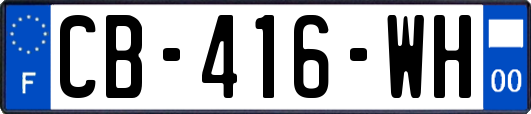 CB-416-WH