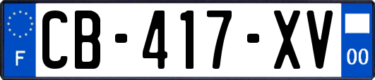 CB-417-XV