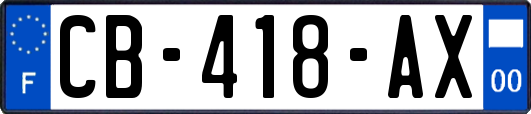 CB-418-AX
