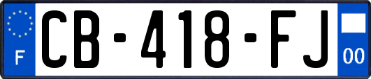 CB-418-FJ