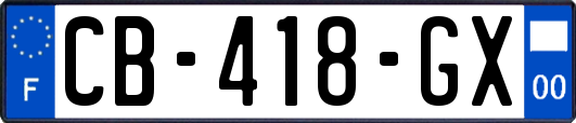 CB-418-GX