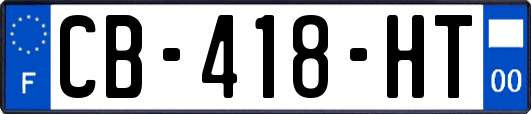 CB-418-HT