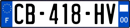 CB-418-HV