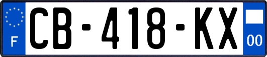 CB-418-KX