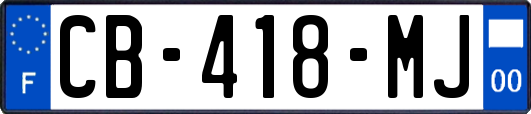 CB-418-MJ
