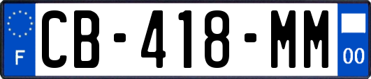 CB-418-MM