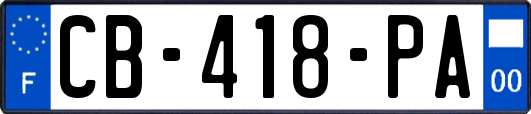 CB-418-PA