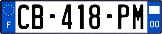 CB-418-PM