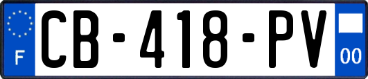 CB-418-PV