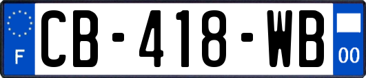 CB-418-WB