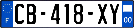 CB-418-XY