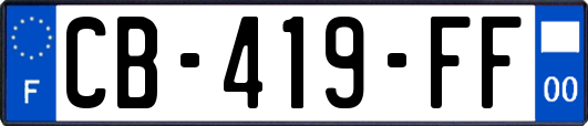 CB-419-FF
