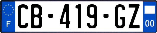 CB-419-GZ