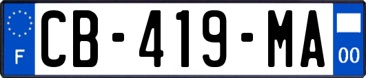 CB-419-MA
