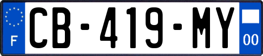 CB-419-MY