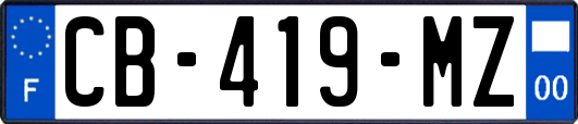 CB-419-MZ