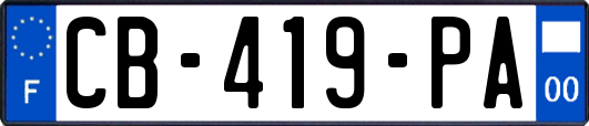 CB-419-PA
