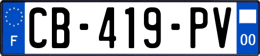 CB-419-PV