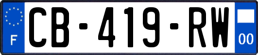 CB-419-RW