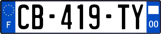CB-419-TY