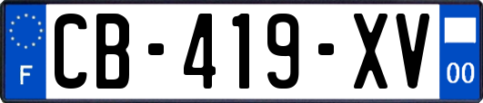 CB-419-XV