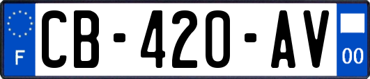 CB-420-AV