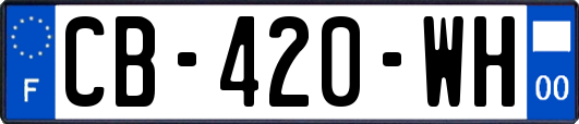 CB-420-WH